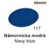 Modrá farba na semiš 117 TRG Navy Blue